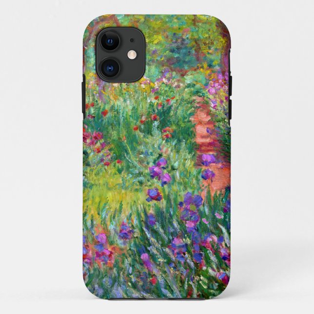 Claude Monet: The Iris Garden at Giverny Case-Mate iPhone Case (Back)