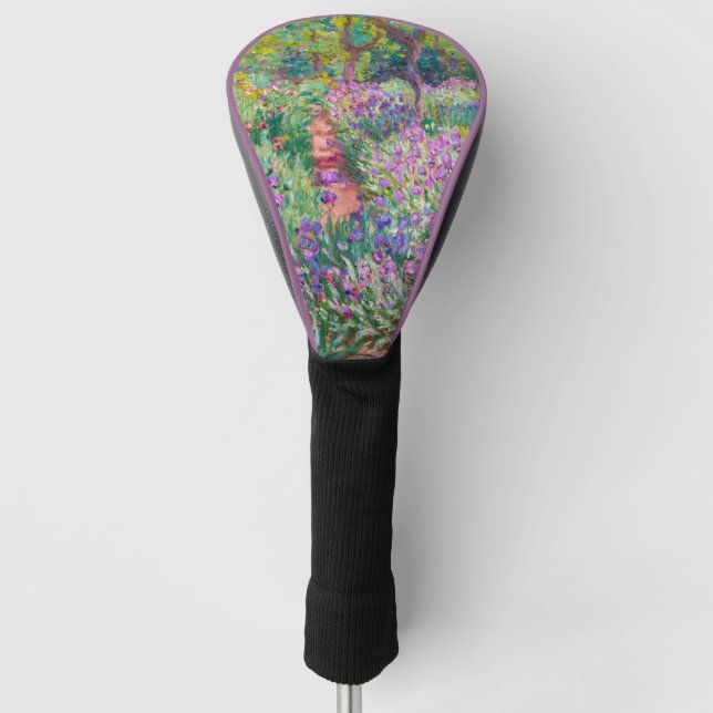Claude Monet - The Iris Garden at Giverny Golf Head Cover (Front)