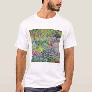 Claude Monet - The Iris Garden at Giverny T-Shirt