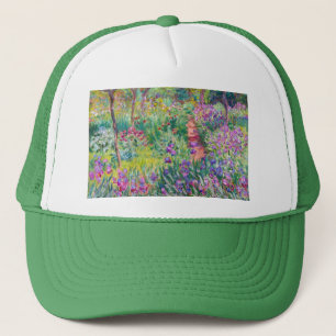 Claude Monet - The Iris Garden at Giverny Trucker Hat