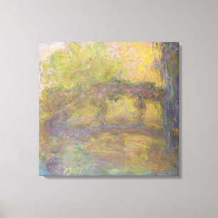 Claude Monet   The Japanese Bridge, 1918-24 Canvas Print