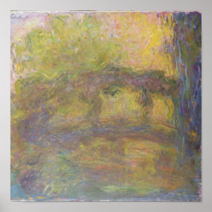Claude Monet   The Japanese Bridge, 1918-24 Poster