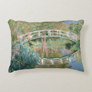 Claude Monet The Japanese Bridge, Giverny Accent Pillow