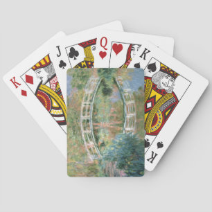 Claude Monet The Japanese Bridge, Giverny Playing Cards