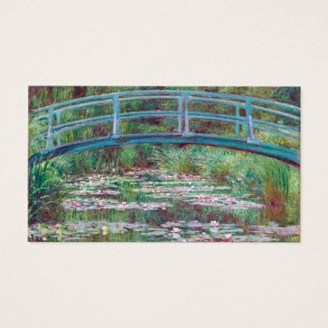 Claude Monet The Japanese Footbridge (Front)