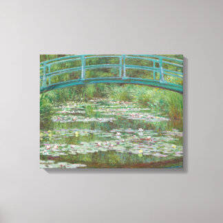 Claude Monet | The Japanese Footbridge, 1899 Canvas Print