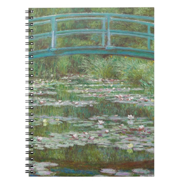 Claude Monet | The Japanese Footbridge, 1899 Notebook (Front)