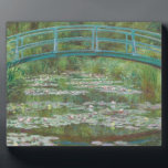 Claude Monet | The Japanese Footbridge, 1899 Plaque<br><div class="desc">The Japanese Footbridge, 1899 (oil on canvas)| by Claude Monet | Art Location: National Gallery of Art Washington DC| French Artist | Image Collection Number: XOS741957</div>