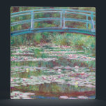 Claude Monet The Japanese Footbridge Binder<br><div class="desc">Claude Monet The Japanese Footbridge Impressionist Art Japanese Footbridge is an oil painting by Claude Monet. It was painted in 1899. In 1893 Monet moved to a house in rural Giverny. In 1893 and the years following, he turned a swampy area at Giverny into a water lily pool. It became...</div>