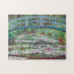 Claude Monet The Japanese Footbridge Jigsaw Puzzle<br><div class="desc">Claude Monet The Japanese Footbridge Impressionist Art Japanese Footbridge is an oil painting by Claude Monet. It was painted in 1899. In 1893 Monet moved to a house in rural Giverny. In 1893 and the years following, he turned a swampy area at Giverny into a water lily pool. It became...</div>