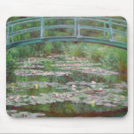 Claude Monet - The Japanese Footbridge Mouse Pad<br><div class="desc">The Japanese Footbridge by Claude Monet,  1899. Oil on Canvas.</div>