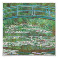Claude Monet - The Japanese Footbridge
