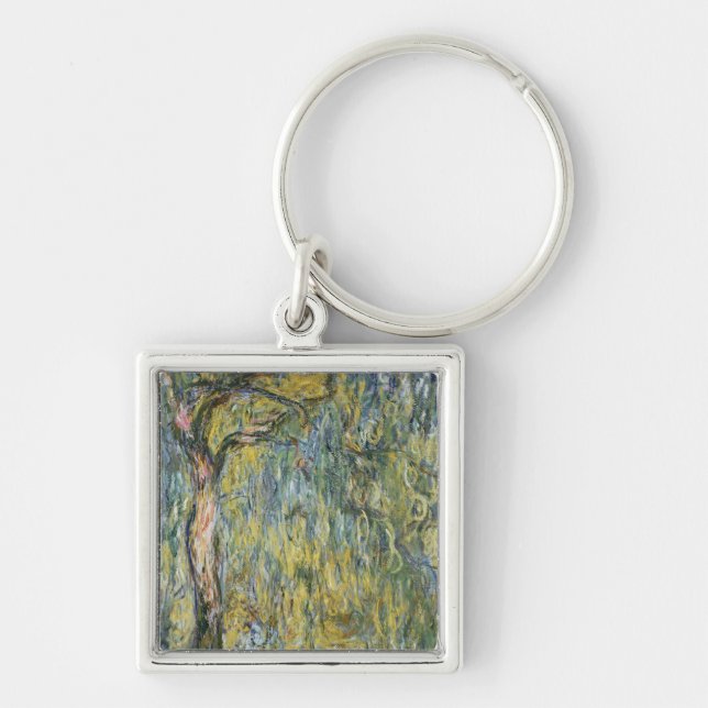 Claude Monet | The Large Willow at Giverny, 1918 Keychain (Front)
