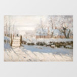 Claude Monet - The Magpie Floor Decals<br><div class="desc">The Magpie / La Pie - Claude Monet,  Oil on Canvas, 1868-1869</div>