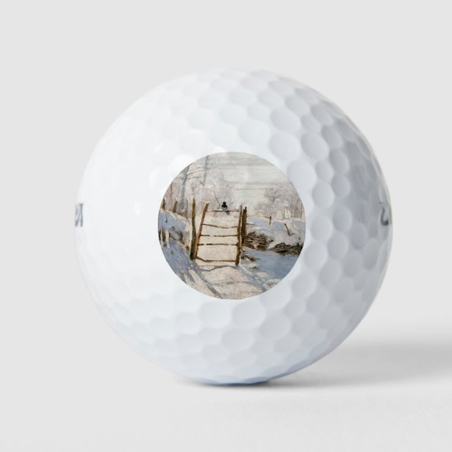 Claude Monet - The Magpie Golf Balls (Front)