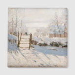 Claude Monet - The Magpie Magnet<br><div class="desc">The Magpie / La Pie - Claude Monet,  Oil on Canvas, 1868-1869</div>