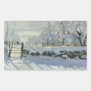 Claude Monet - The Magpie Sticker
