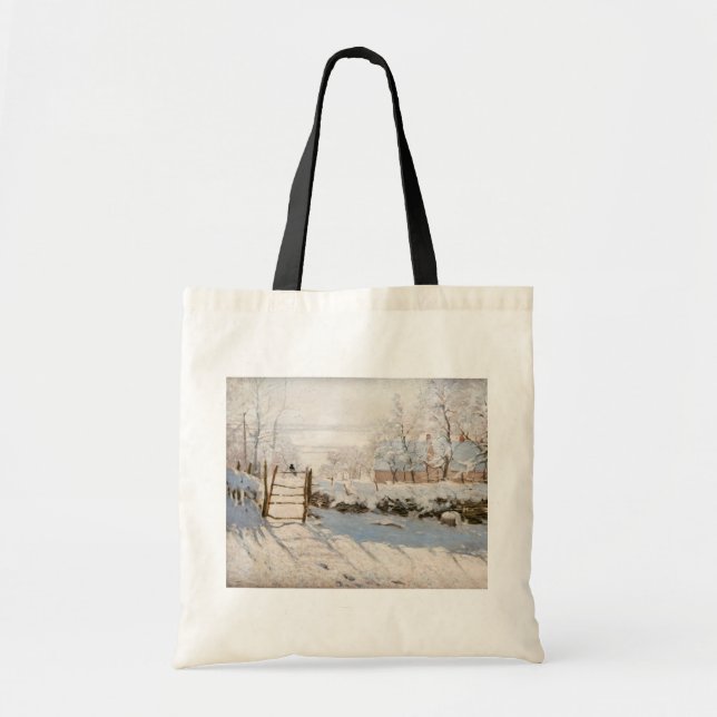 Claude Monet - The Magpie Tote Bag (Front)