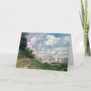 Claude Monet The Marina at Argenteuil, 1872 Card