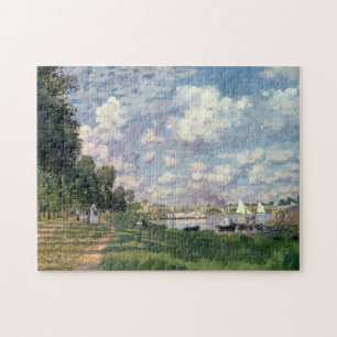Claude Monet   The Marina at Argenteuil, 1872 Jigsaw Puzzle