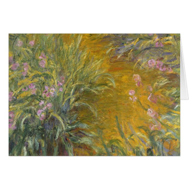 Claude Monet | The Path through the Irises (Devant horizontal)