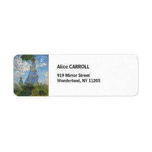 Claude Monet - The Promenade, Woman with a Parasol