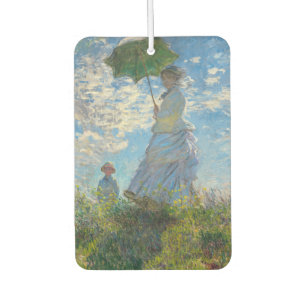 Claude Monet - The Promenade, Woman with a Parasol Air Freshener
