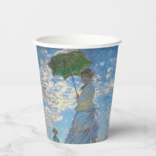 Claude Monet - The Promenade, Woman with a Parasol Paper Cups