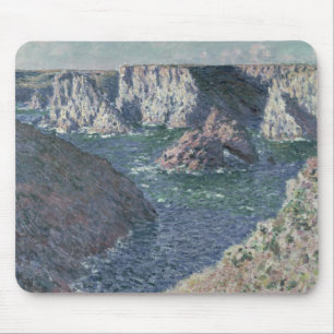 Claude Monet The Rocks at Belle-Ile, 1886 Mouse Pad