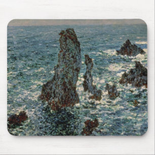Claude Monet The Rocks at Belle-Ile, 1886 Mouse Pad