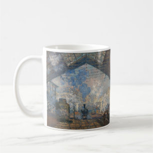Claude Monet - The Saint-Lazare Station Coffee Mug