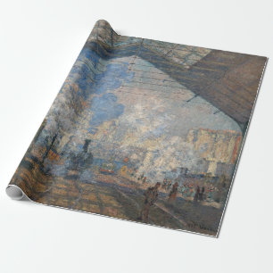 Claude Monet - The Saint-Lazare Station Wrapping Paper