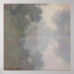 Claude Monet   The Seine at Giverny, Morning Mists Poster