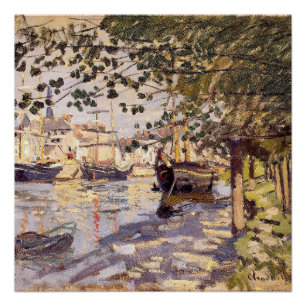 Claude Monet. The Seine at Rouen Poster