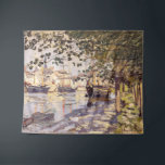 Claude Monet. The Seine at Rouen Tapestry<br><div class="desc">Claude Monet. The Seine at Rouen. Reproduction of famous works of art  images in the public domain.</div>