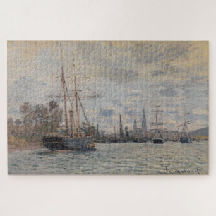 Claude Monet The Seine near Rouen Jigsaw Puzzle