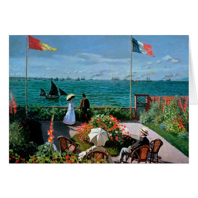 Claude Monet | The Terrace at Sainte-Adresse, 1867 (Front Horizontal)