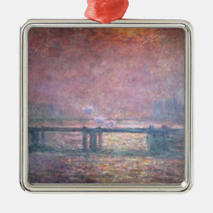 Claude Monet   The Thames at Charing Cross, 1903 Metal Ornament