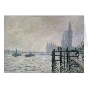 Claude Monet The Thames below Westminster