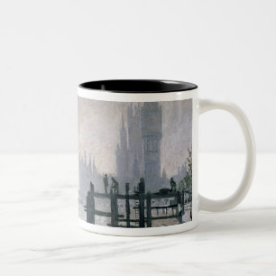 Claude Monet   The Thames below Westminster Two-Tone Coffee Mug