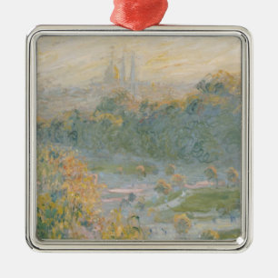 Claude Monet   The Tuileries  1875 Metal Ornament