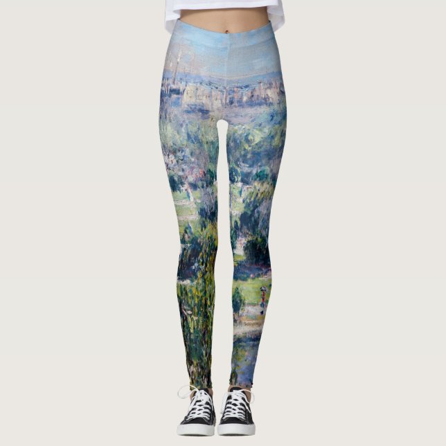 Claude Monet - The Tuileries Gardens Leggings (Front)