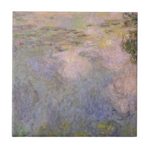 Claude Monet The Water-Lily Pond Tile