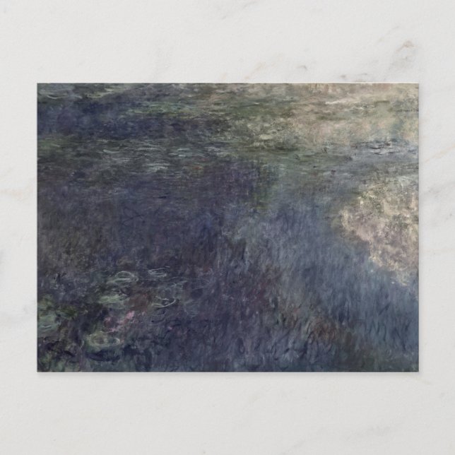 Claude Monet | The Waterlilies The Clouds 1914-18 Postcard (Front)