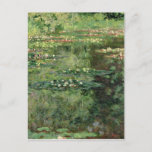 Claude Monet | The Waterlily Pond, 1904 Postcard<br><div class="desc">The Waterlily Pond,  1904 | by Claude Monet | Art Location: Private Collection | French Artist | Image Collection Number: XIR98035</div>