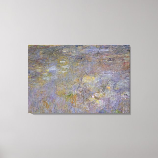 Claude Monet | The WaterLily Pond Canvas Print (Front)
