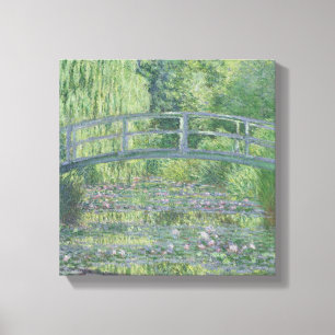 Claude Monet   The Waterlily Pond: Green Harmony Canvas Print