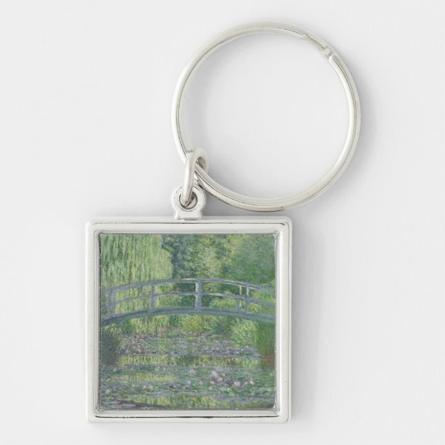 Claude Monet | The Waterlily Pond: Green Harmony Keychain (Front)