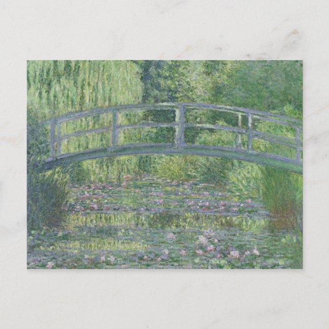 Claude Monet | The Waterlily Pond: Green Harmony Postcard (Front)