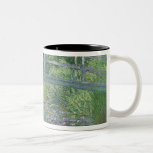 Claude Monet The Waterlily Pond: Green Harmony Two-Tone Coffee Mug